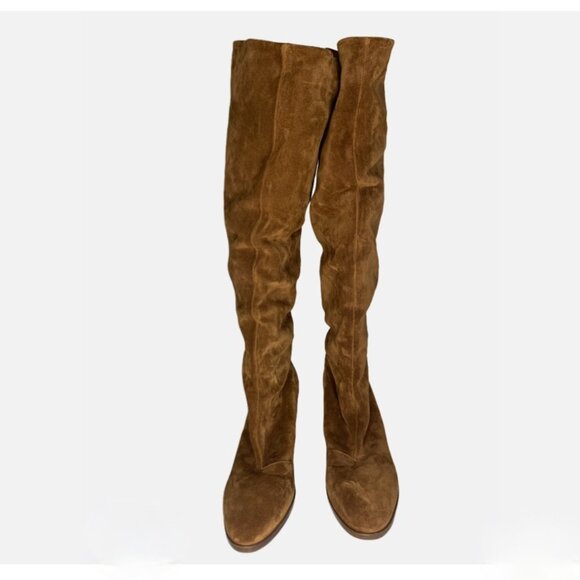 Vince Casper Tall Suede Boots - Picture 5 of 12